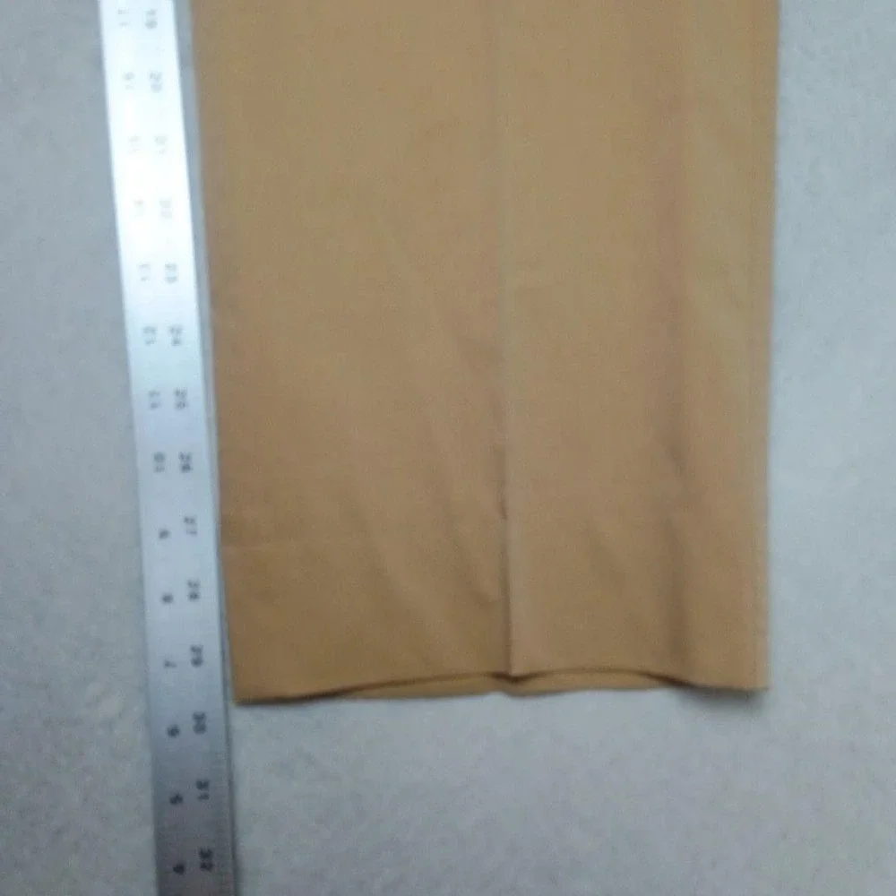 Paul Stuart Pants Men 38x30 Beige Dress Straight Flat Hartford Cotton Spandex